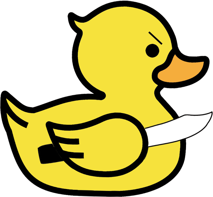 Danger Duck - Duck Around Designs Logo